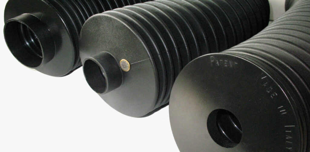 Soffietti in gomma stampati